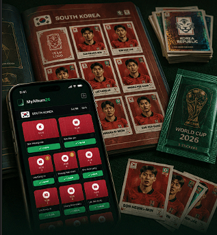 World Cup 26 sticker cards
